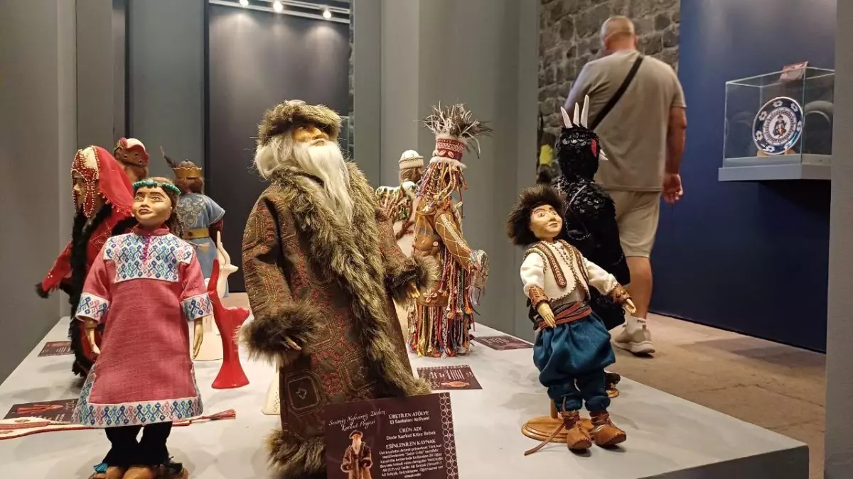 Kayseri Kültür Yolu Festivali'nde 'Dedem Korkut' Sergisi Açıldı