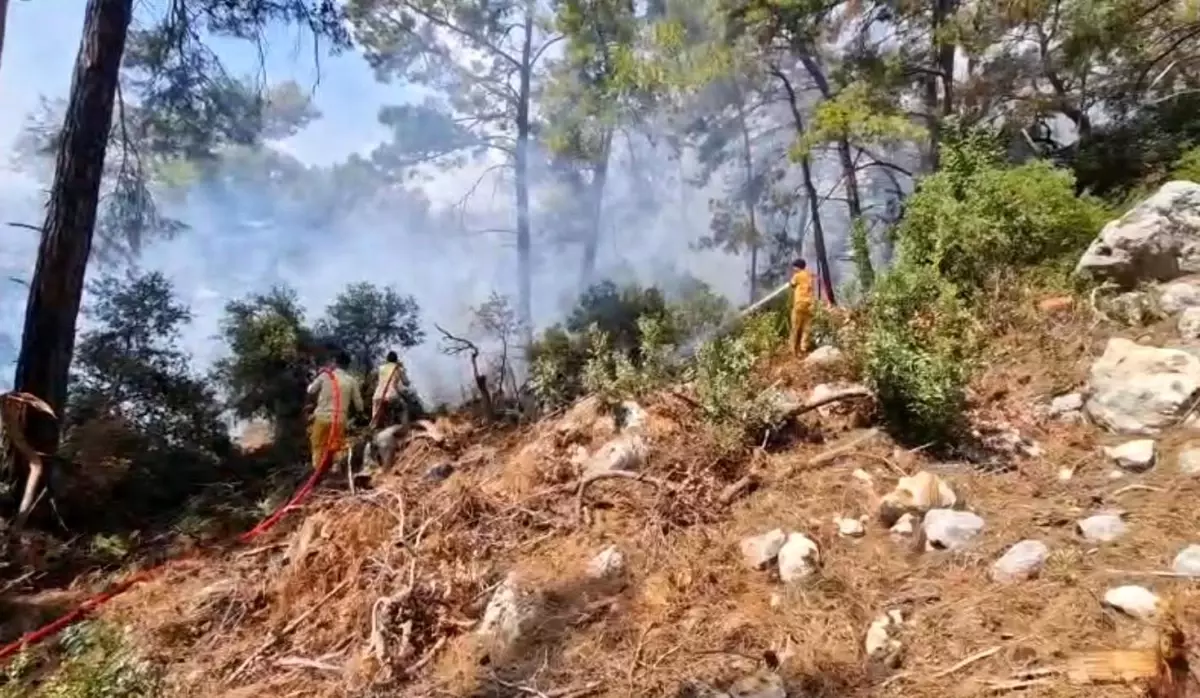 Antalya'daki Orman Yangını Kontrol Altına Alındı