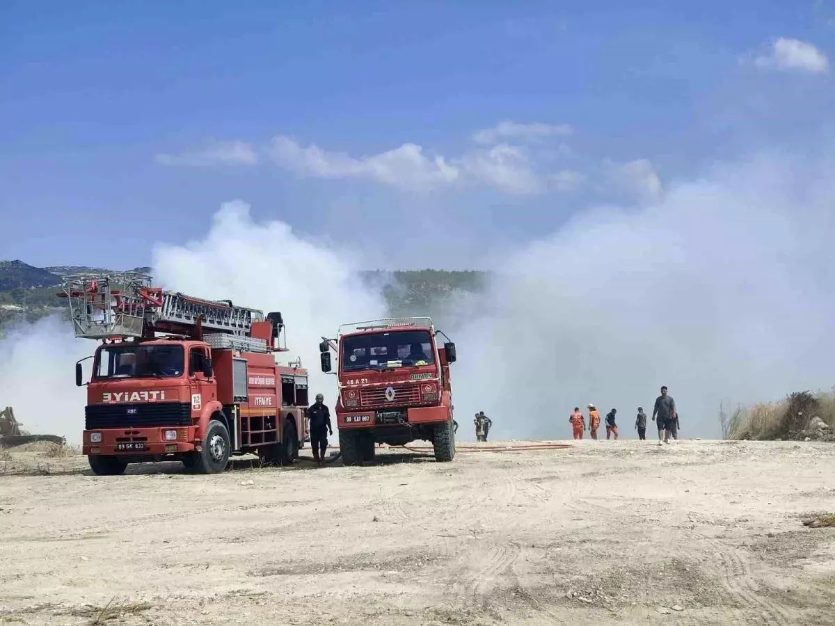 Kuşadası'ndaki Yangın Kontrol Altına Alındı