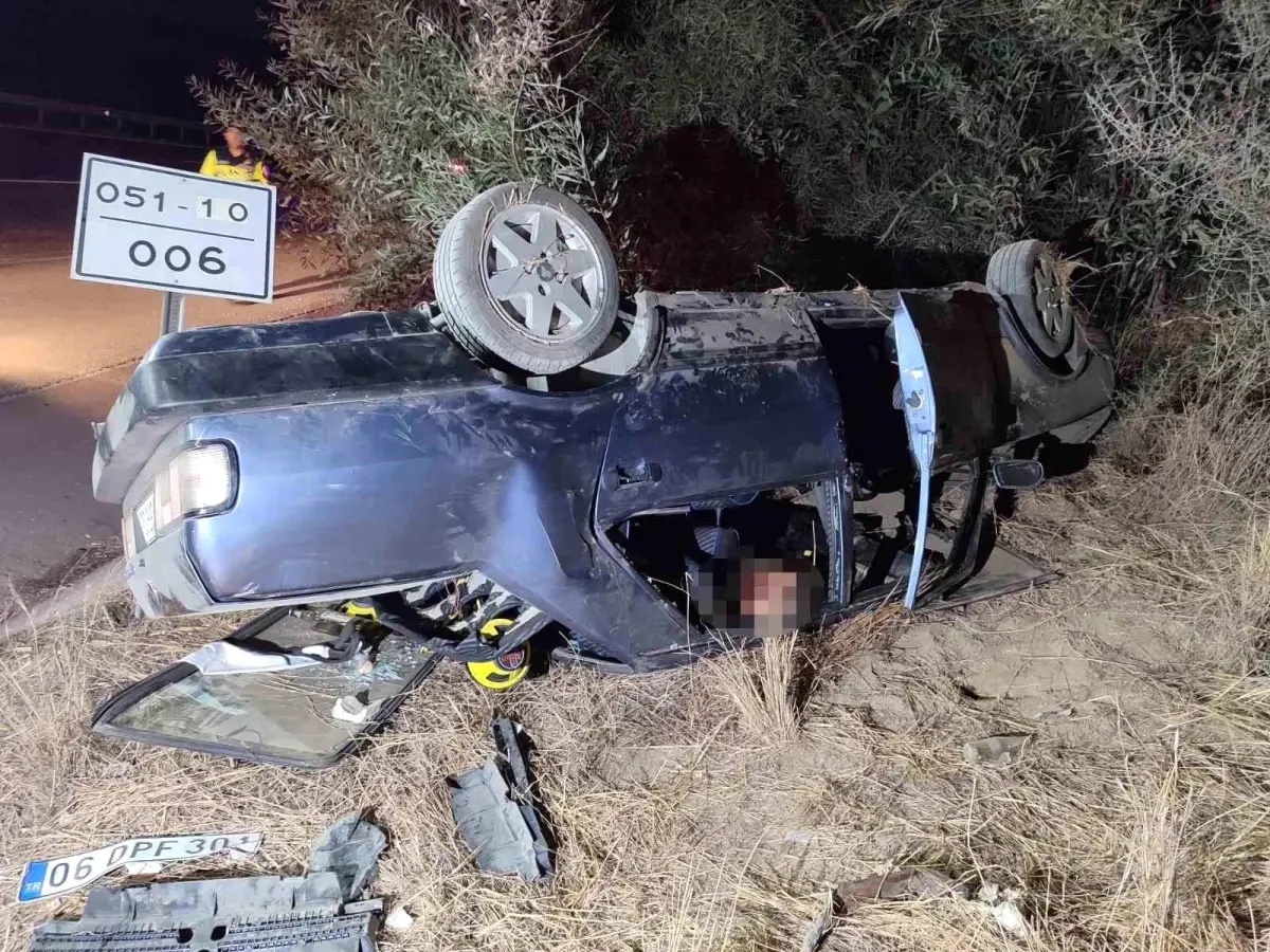 Mersin Tarsus'ta Trafik Kazası: 1 Ölü, 3 Yaralı