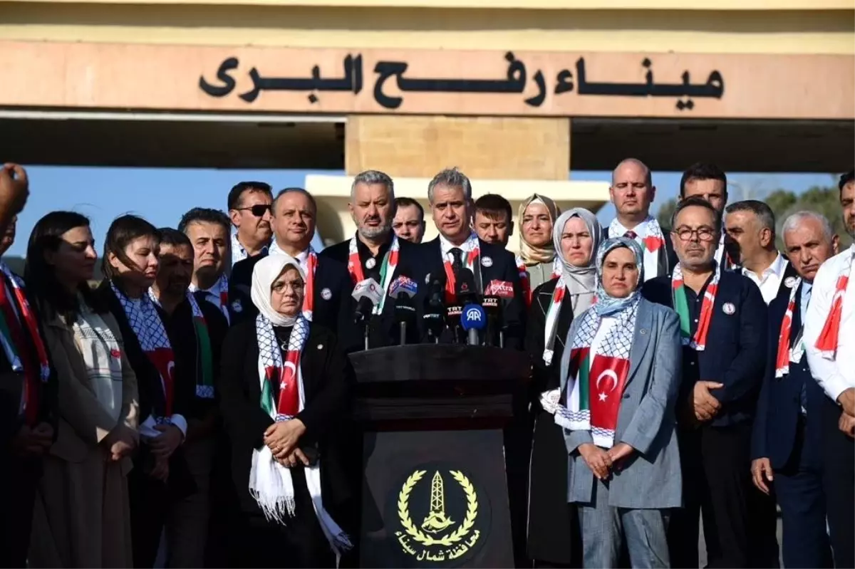 AK Parti Genel Başkan Yardımcısı Yalçın: 'Gazze'yi insansızlaştırmaya yönelik bir etnik temizlik suçu işleniyor'
