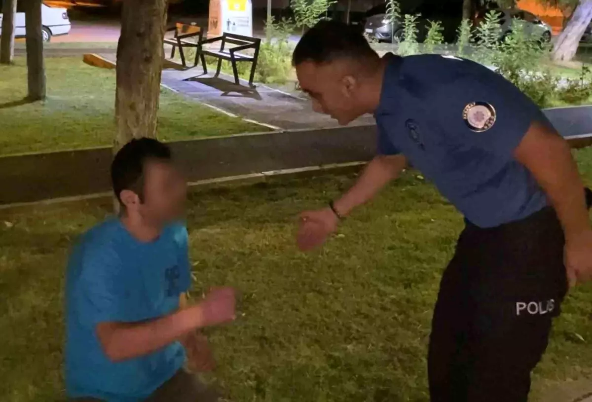 Alkollü Vatandaş Polisle Şaka Yaptı