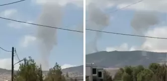 İsrail'den Lübnan'a saldırı! Dumanlar yükseldi, ölüler var