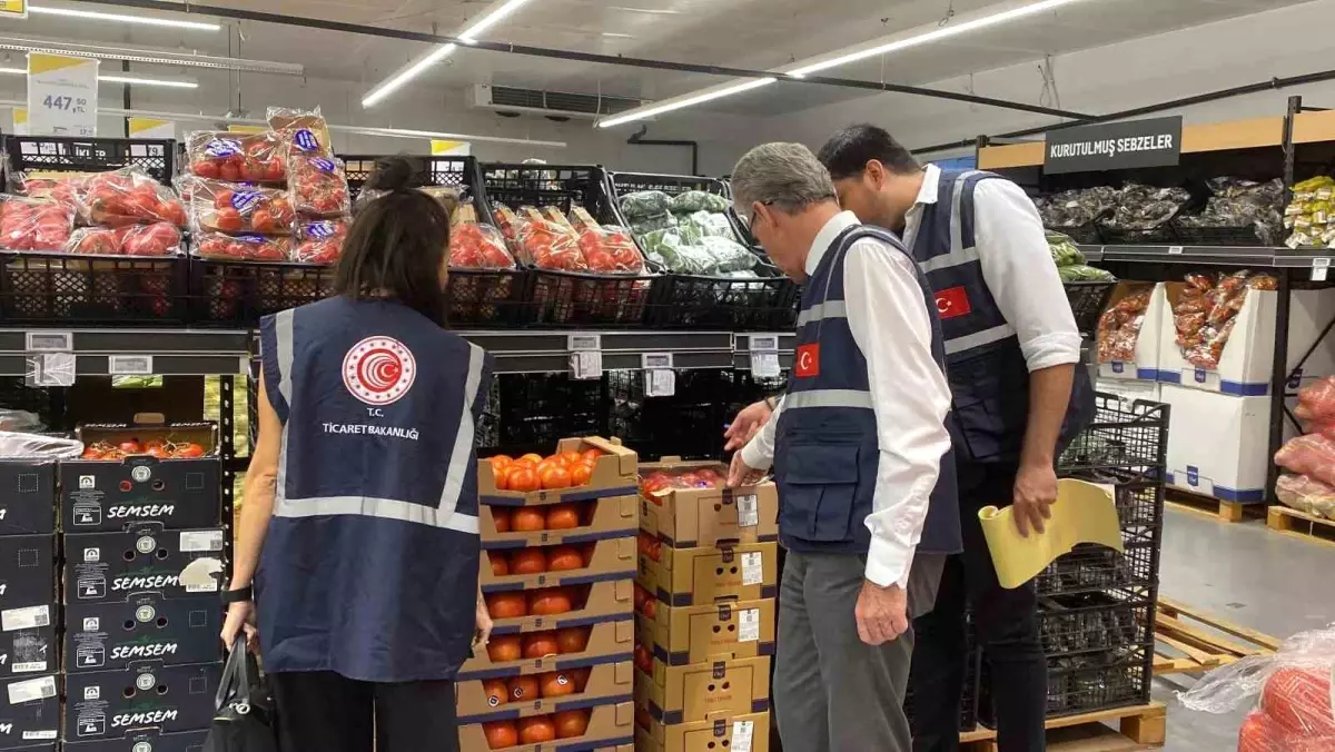 Mersin'de Gıda Denetimleri Artırıldı