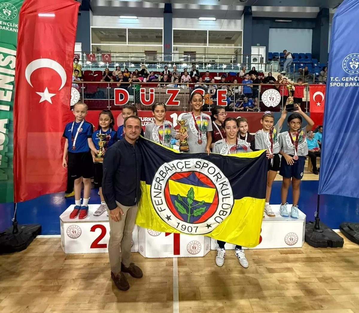 Düzce'de Minik Sporcuların Heyecan Dolu Mücadelesi