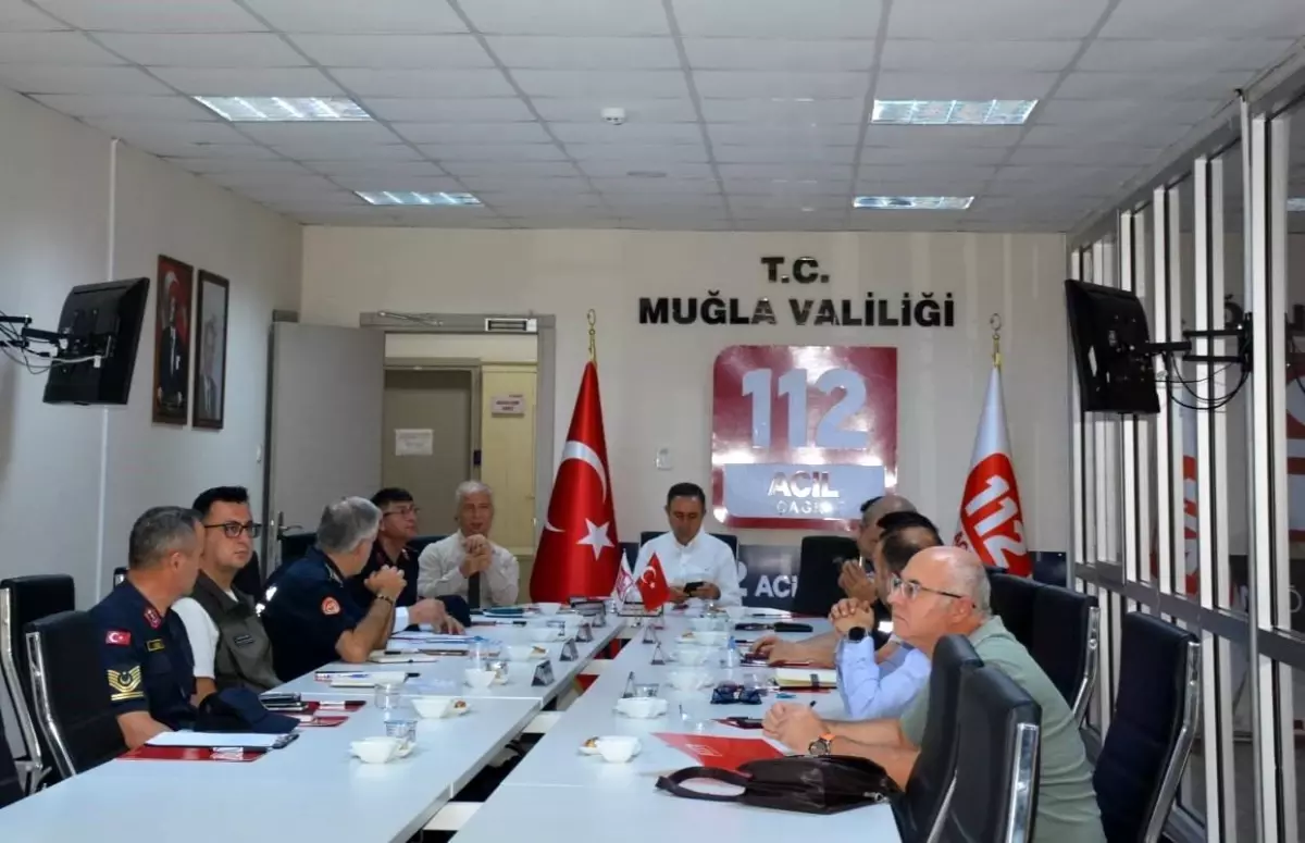 Muğla'da Acil Çağrı Hizmetleri Toplantısı Gerçekleştirildi