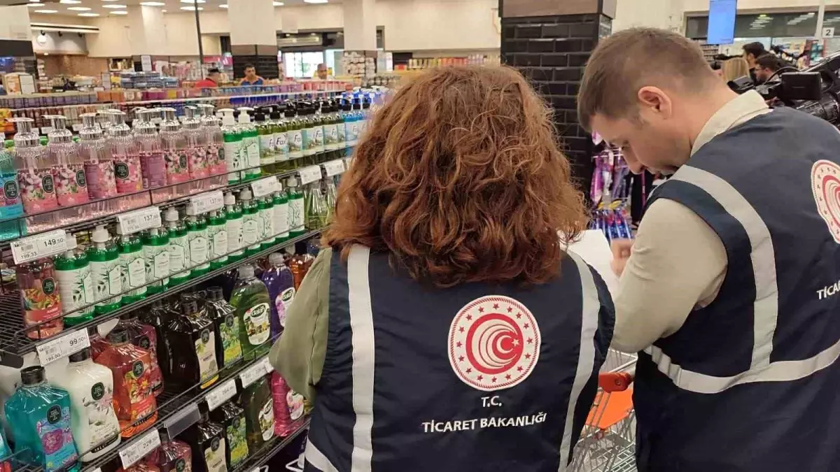 Ticaret Bakanlığı'ndan Gıda ve Market Denetimleri
