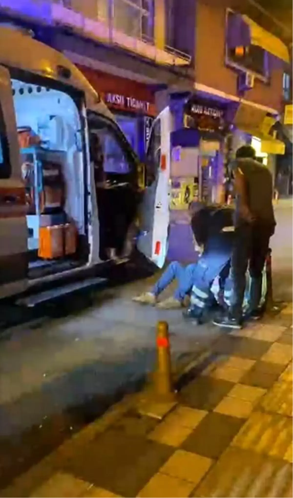 Bartın'da Alkollü Şahıslar Caddeyi Karıştırdı