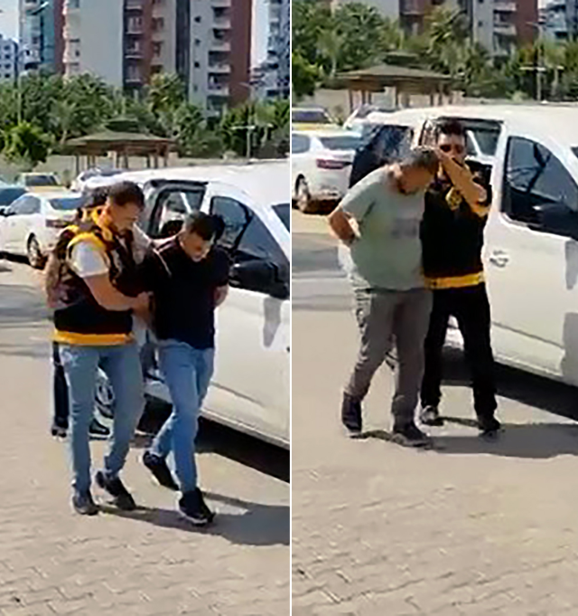 baba ve oglu balkondan sokaga cop atip temizlik 19029346 9508 m