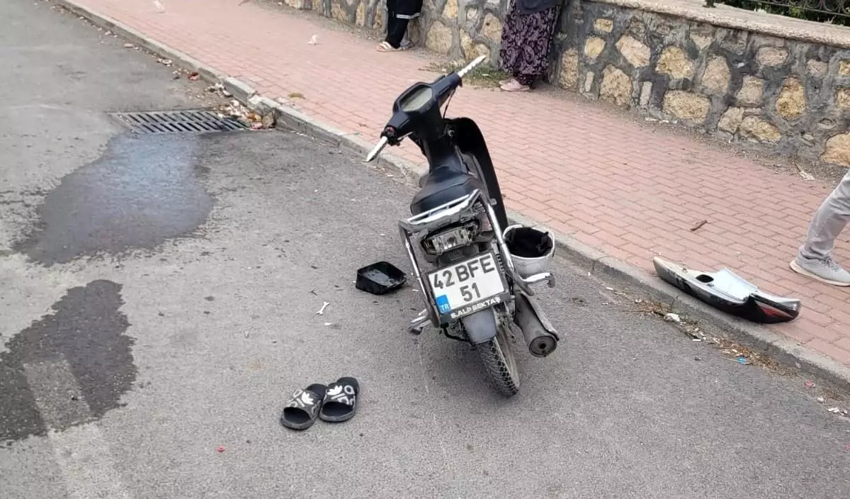 Konya'da Motosiklet Kazası: 16 Yaşındaki Çocuk Ağır Yaralandı