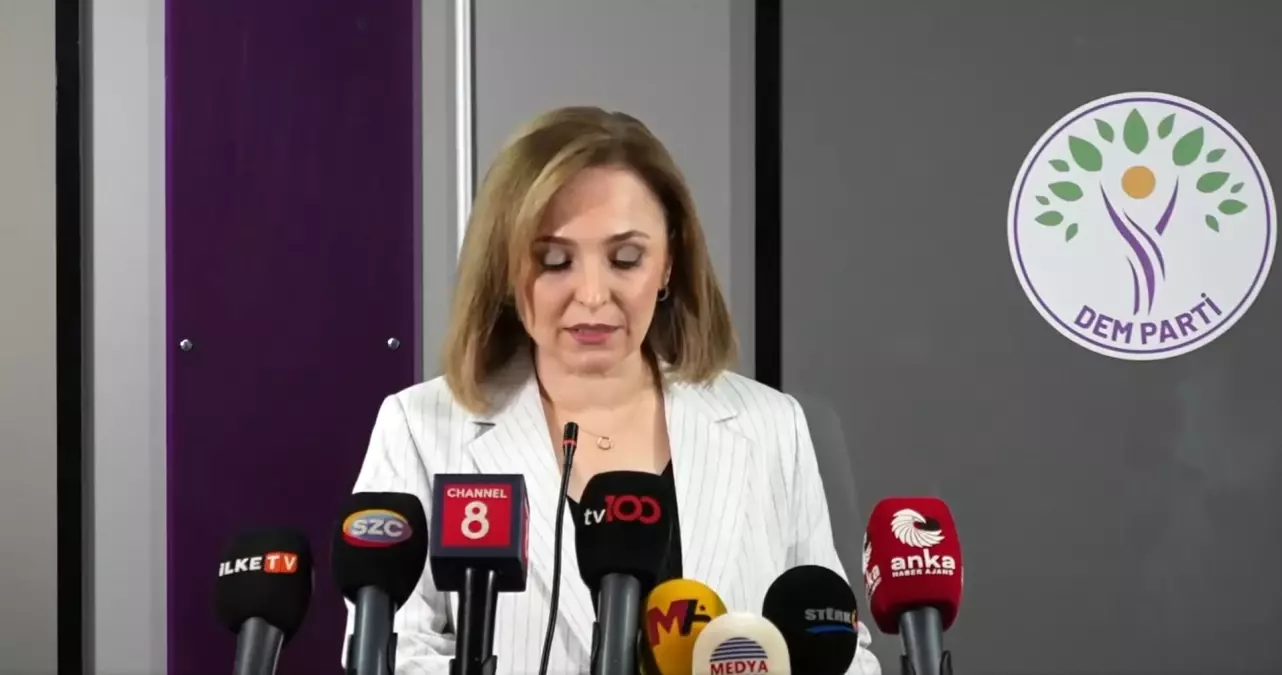 DEM Parti Sözcüsü Doğan'dan Komisyon Eleştirisi