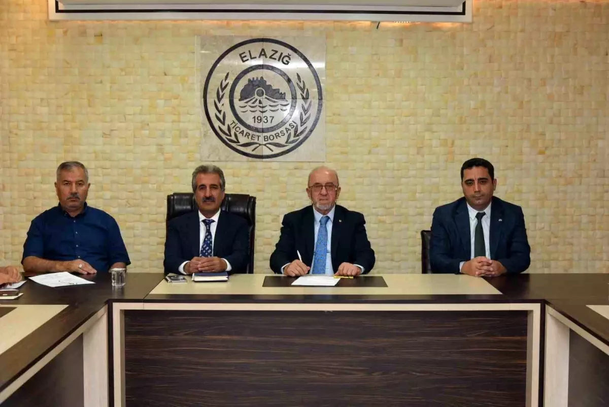 Elazığ Ticaret Borsası Ağustos Meclis Toplantısı Yapıldı
