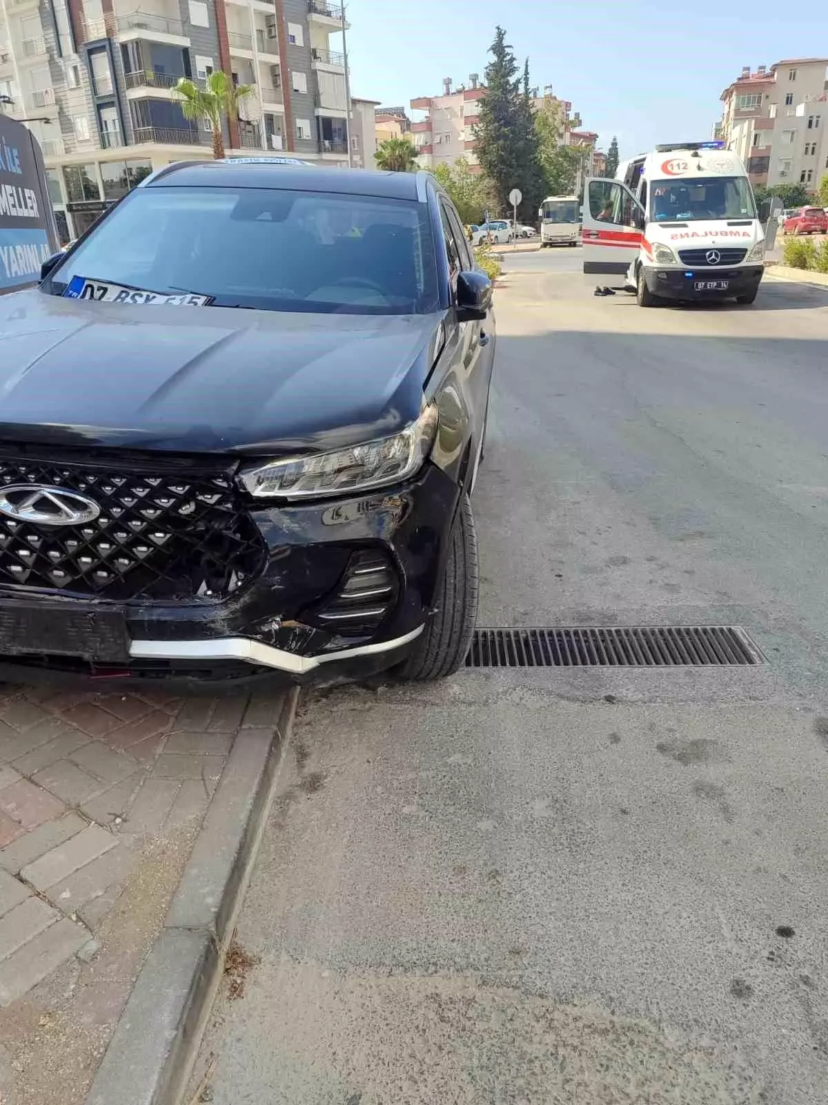 Manavgat'ta Trafik Kazası: Bir Yaralı