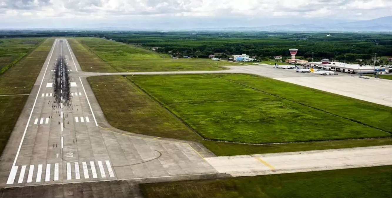 Samsun-Çarşamba Havalimanı'nda 8 Ayda 1 Milyon Yolcu