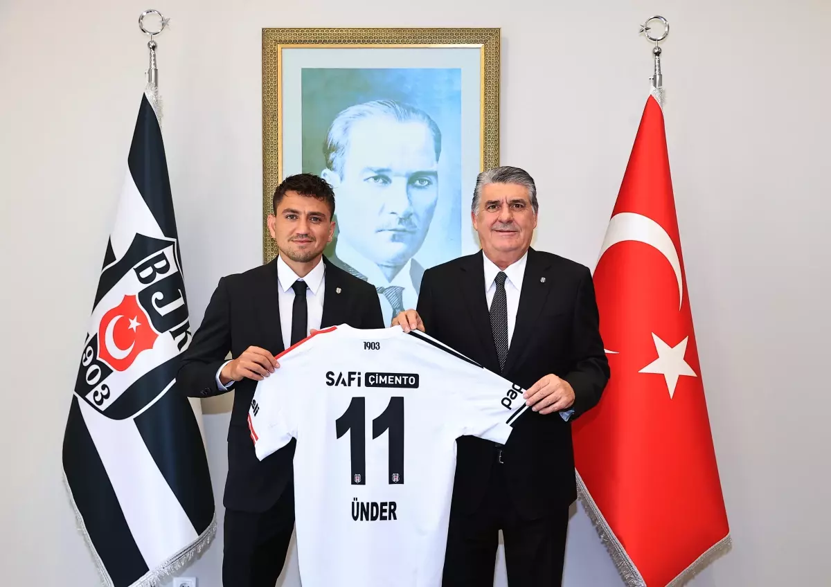 Beşiktaş, Cengiz Ünder ile Sözleşme İmzaladı