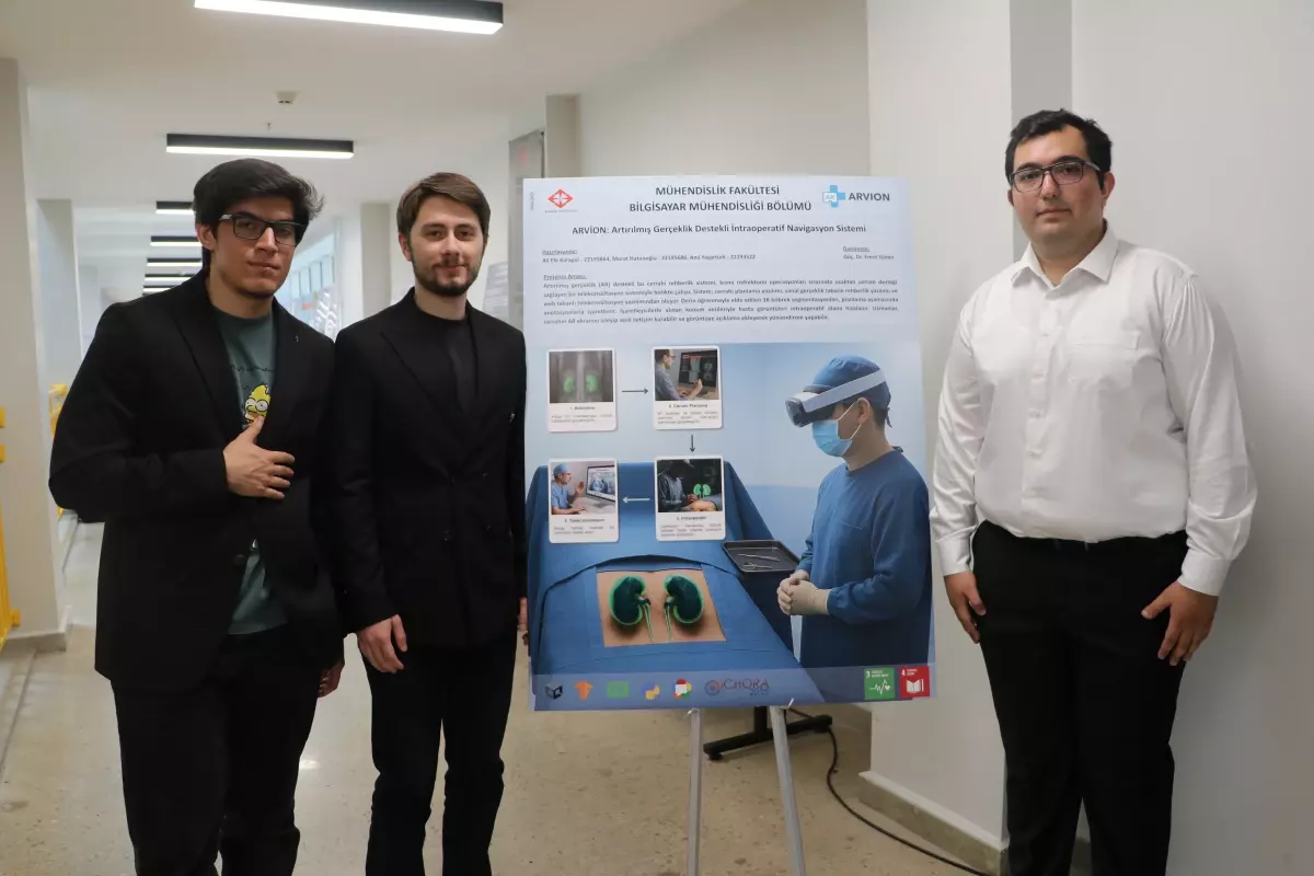 Öğrencilerden Artırılmış Gerçeklik ile Cerrahi Proje: ARVİON