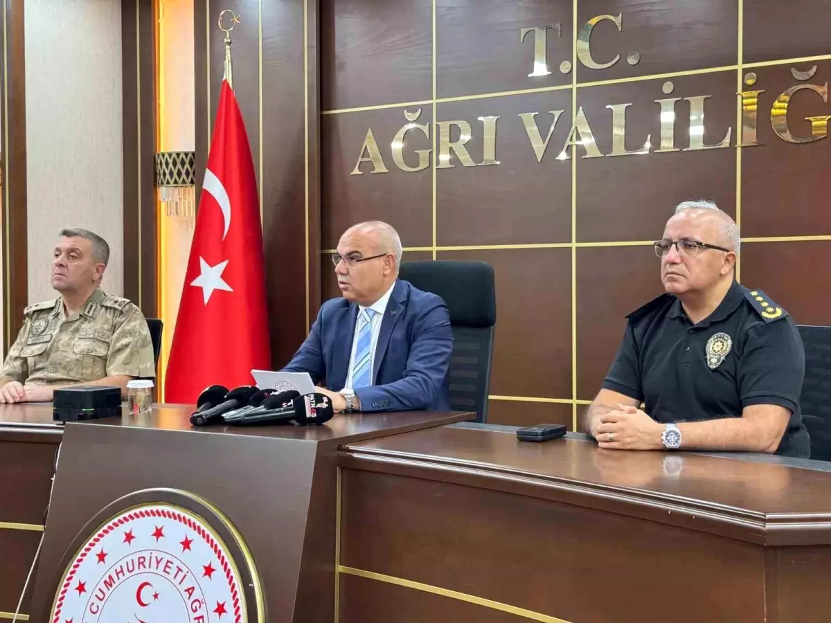 Vali Koç: 'Ağrı'da suç oranları düşüyor'