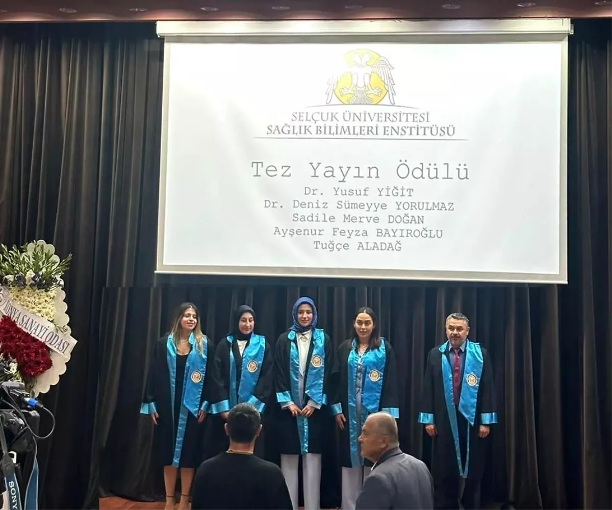 Dr. Yusuf Yiğit'e 'Tez Yayın Ödülü'