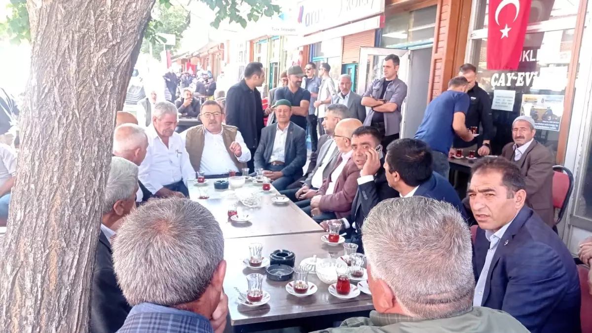 Selami Altınok Tekman'da Taziye ve Esnaf Ziyaretleri Gerçekleştirdi