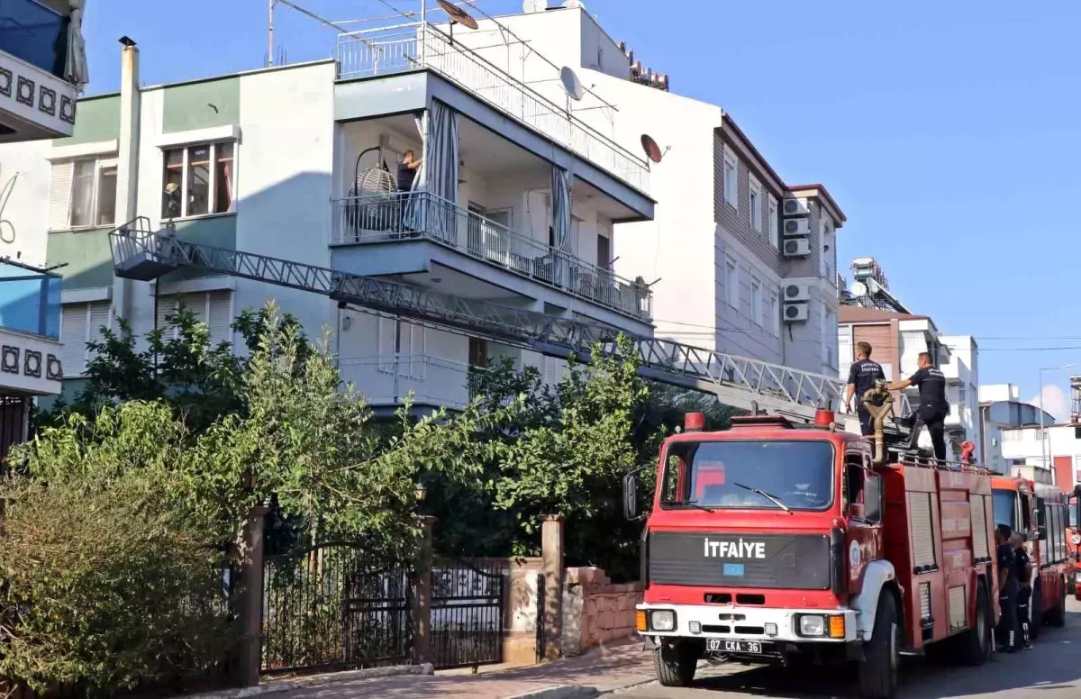Antalya'da Yangın: İtfaiye Ekipleri Müdahale Etti