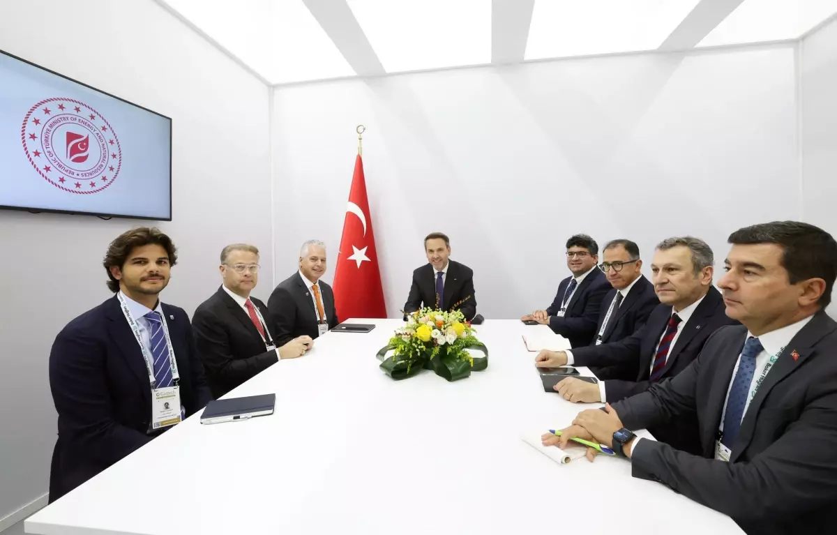Bakan Bayraktar, Chevron Yöneticileri ile Enerji Görüşmesi Yaptı
