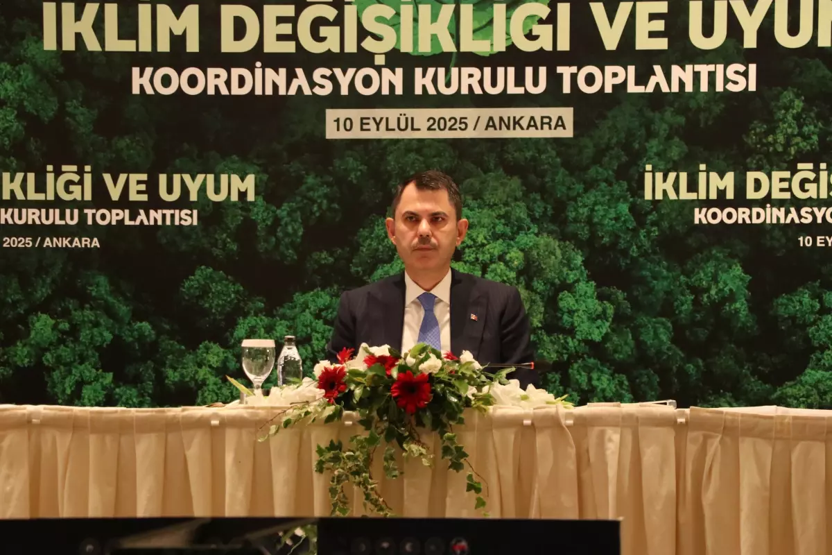 Bakan Kurum: İklim krizi Türkiye için apaçık yakın bir tehdit demektir