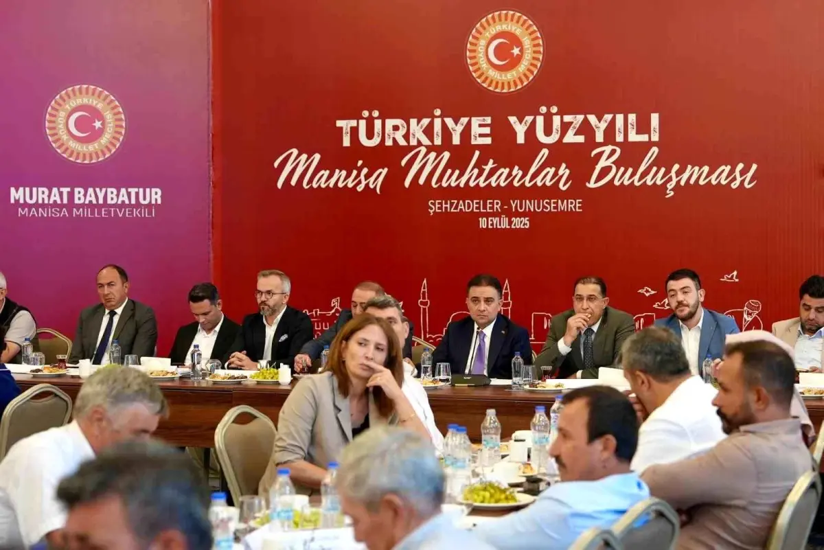 Manisa'da 'Türkiye Yüzyılı Muhtarlar Buluşması' Düzenlendi