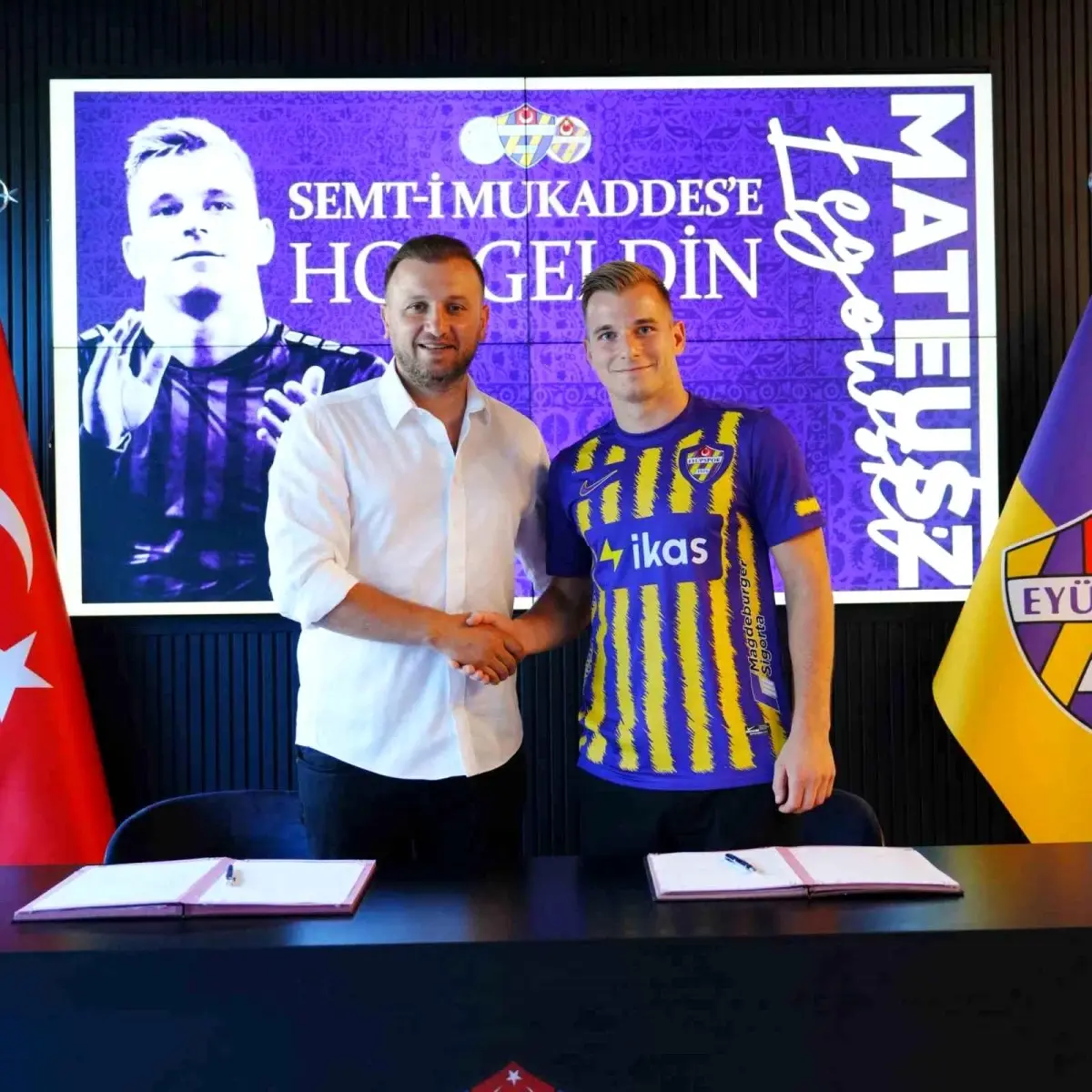 Eyüpspor, Mateusz Legowski ile Anlaştı