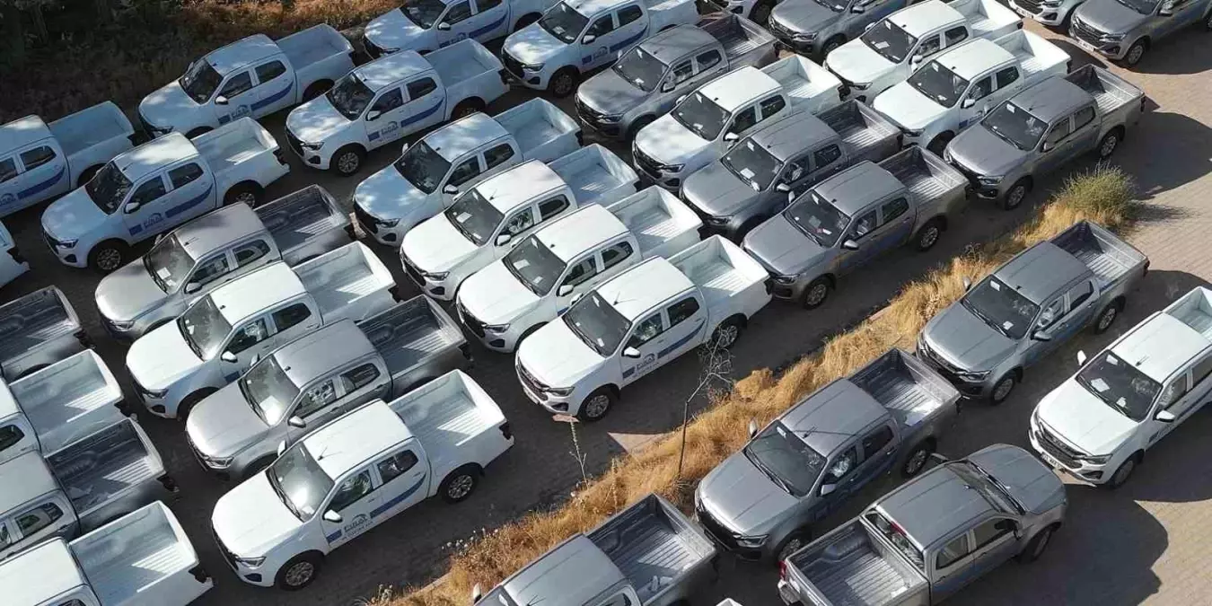 Fırat EDAŞ, 135 Yeni Araçla Filosunu Güçlendirdi