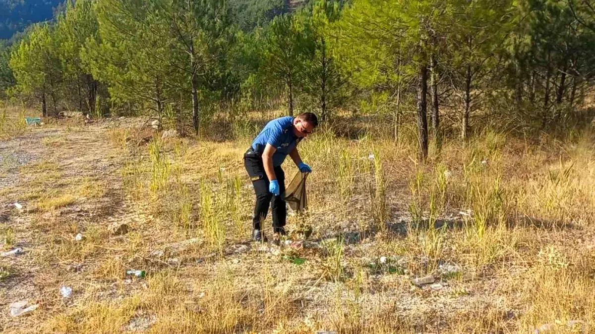 Gediz Emniyet Müdürü İlhan Sarıca'dan Çevre Duyarlılığı Örneği