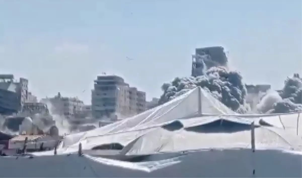 İsrail'in Gazze'ye Düzenlediği Hava Saldırısında Ölü ve Yaralılar Var