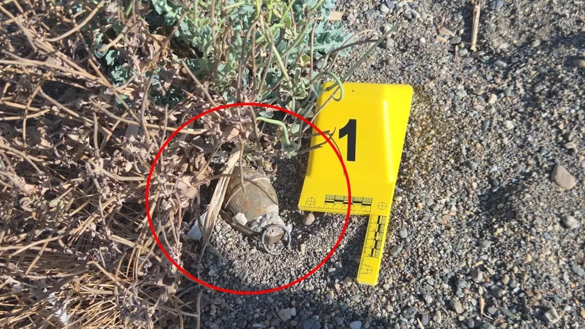 Orhangazi'de Kurtuluş Savaşı Döneminden Kalma El Bombası İmha Edildi