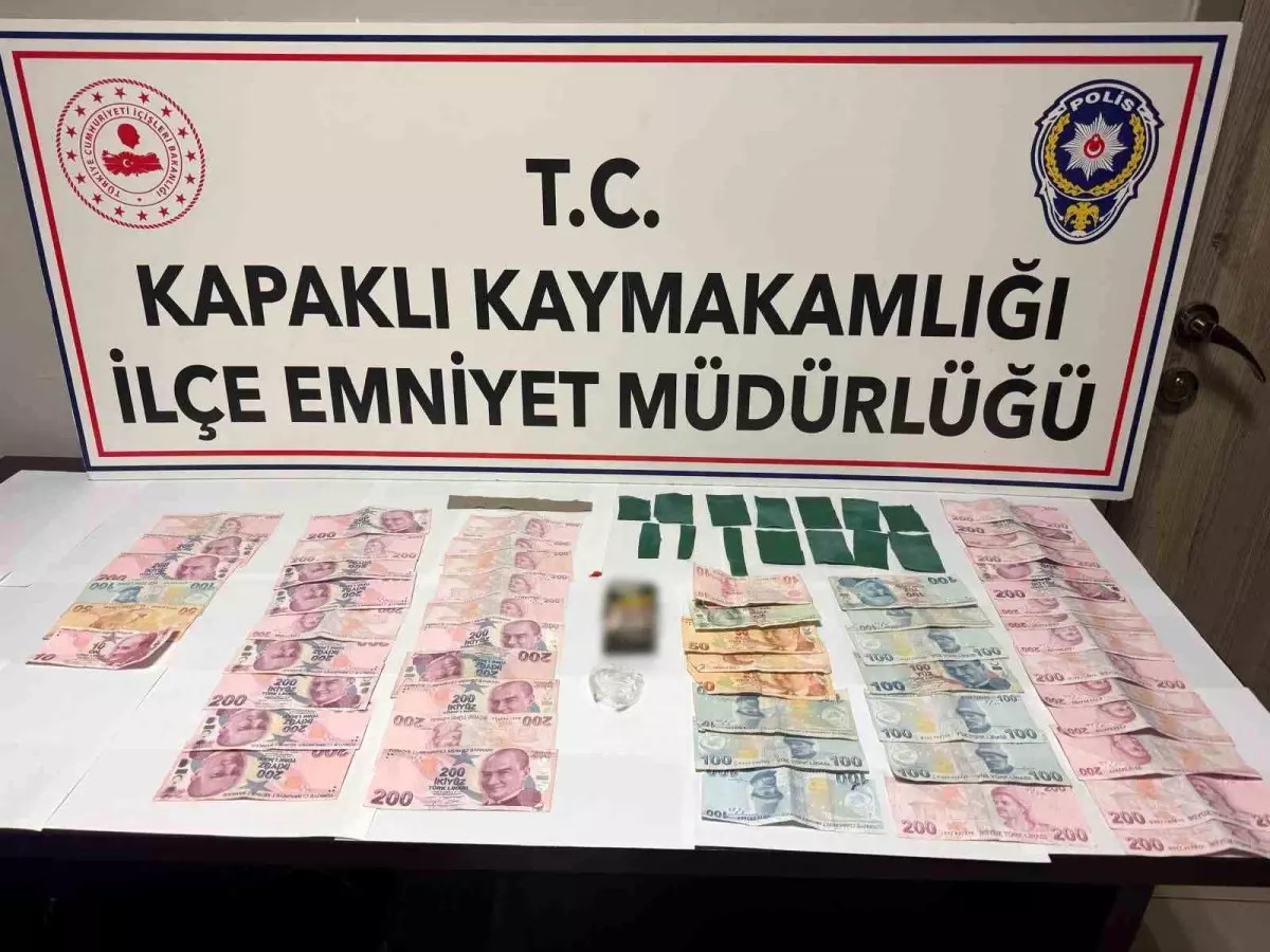 Tekirdağ'da Uyuşturucu Satışı Yapan 2 Şüpheli Tutuklandı