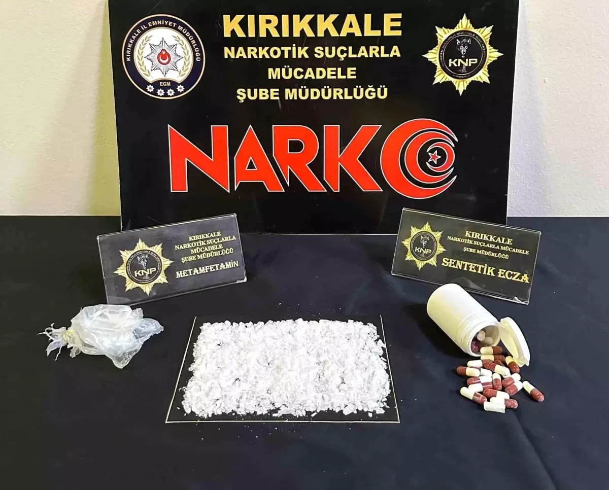 Kırıkkale'de Uyuşturucu Operasyonlarında 4 Tutuklama
