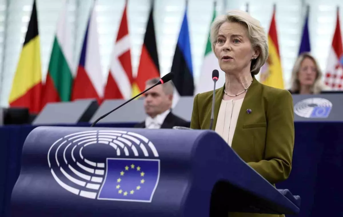 Leyen: 'İsrailli bakanlara ve şiddet yanlısı yerleşimcilere yaptırım uygulanmasını önereceğiz'