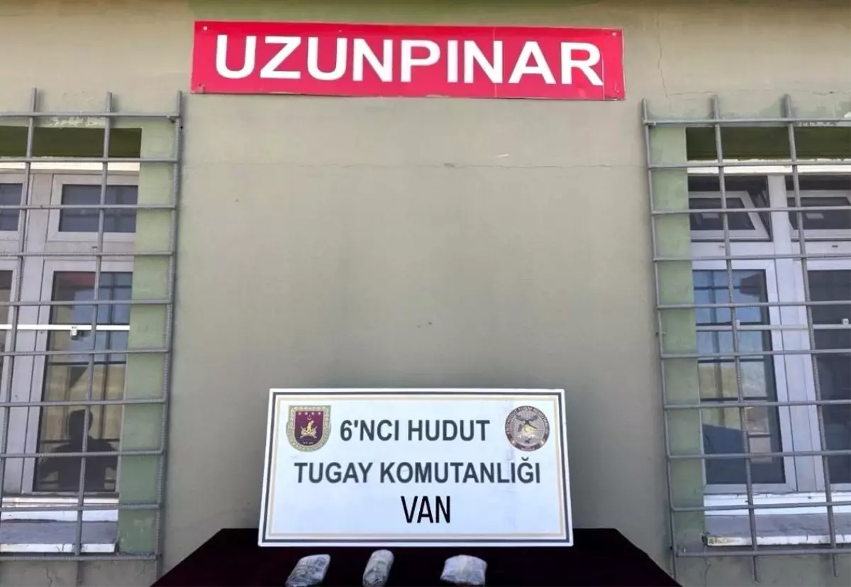 Van Hudut Hattında Uyuşturucu Operasyonu: 1053 Gram Ele Geçirildi