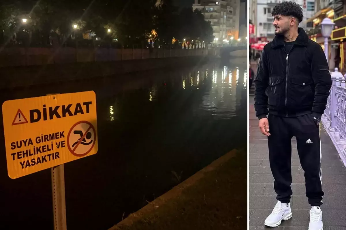 Alkol alırken Porsuk Çayı'na düşen 23 yaşındaki genç kurtarılamadı