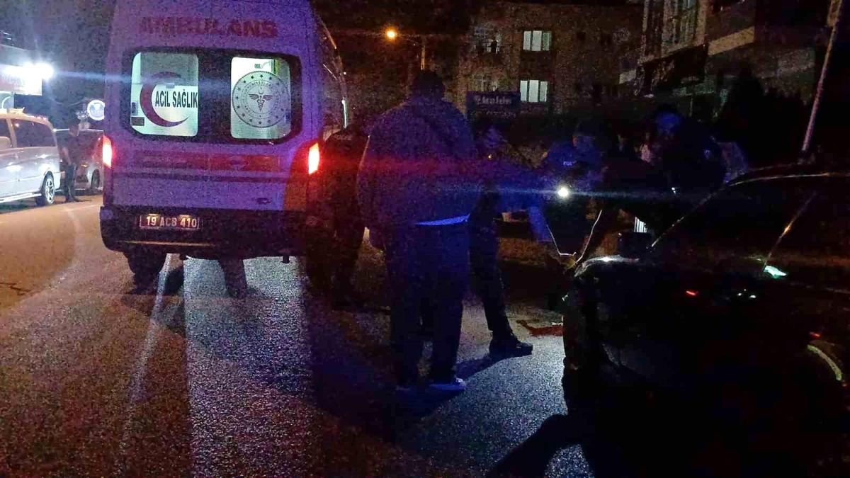Çorum'da Sokak Ortasında Silahlı Saldırı