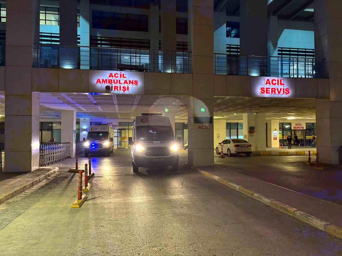 Edirne'de Aile Faciası: 4 Yaralı