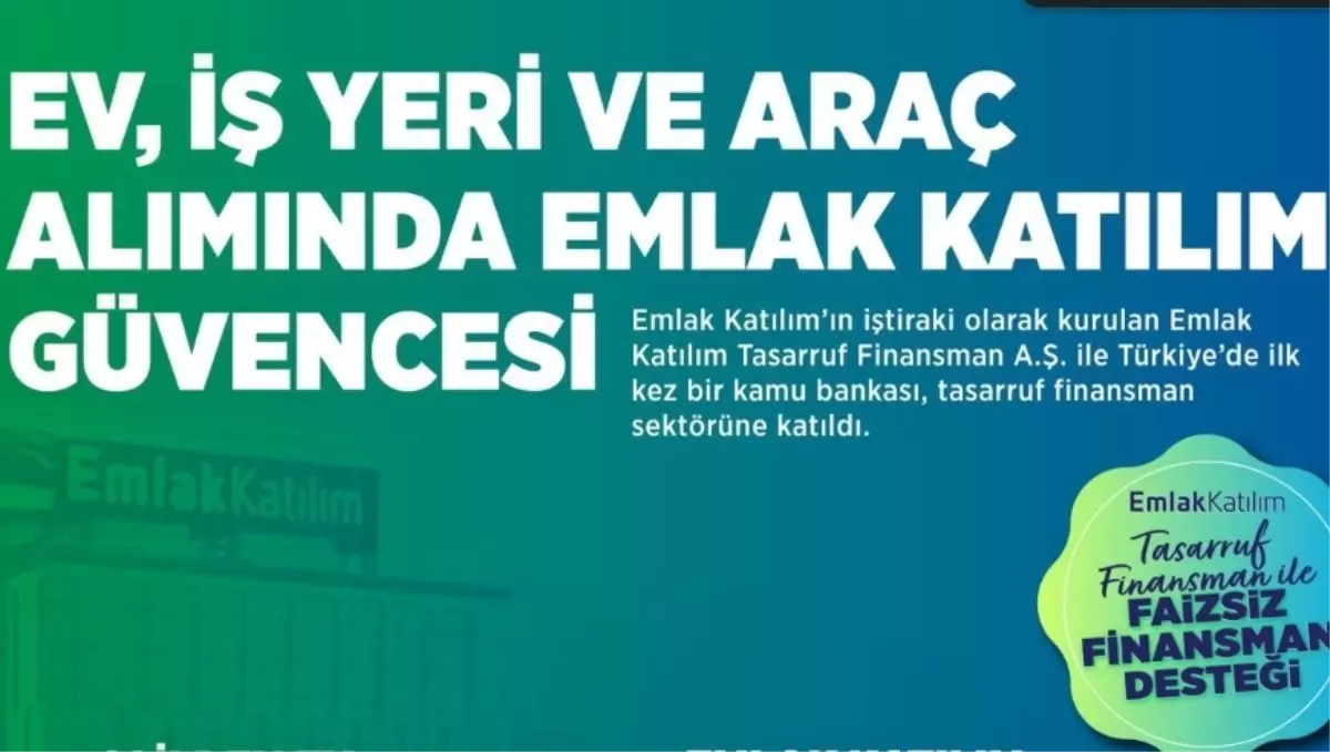 Emlak Katılım Tasarruf Finansman Sistemi şartları ve aylık taksit miktarı nedir, çekiliş var mı?