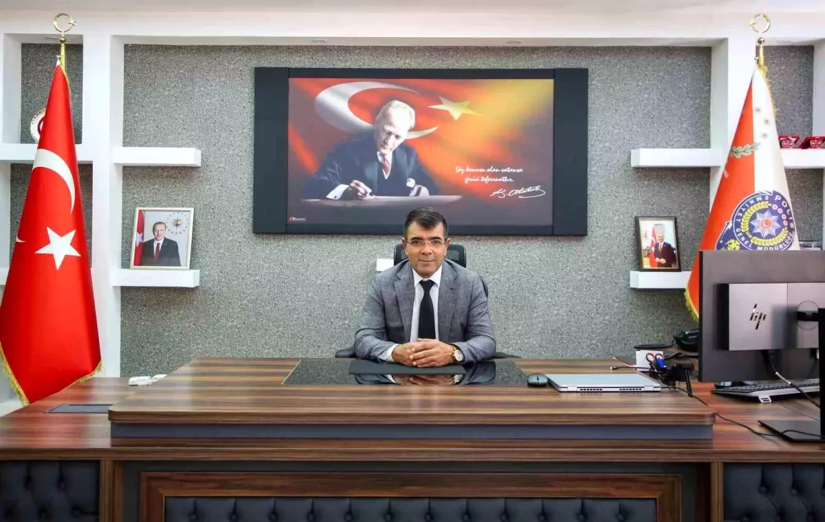 Hakkari Emniyet Müdürü İdris Yılmaz Mersin'e Atandı