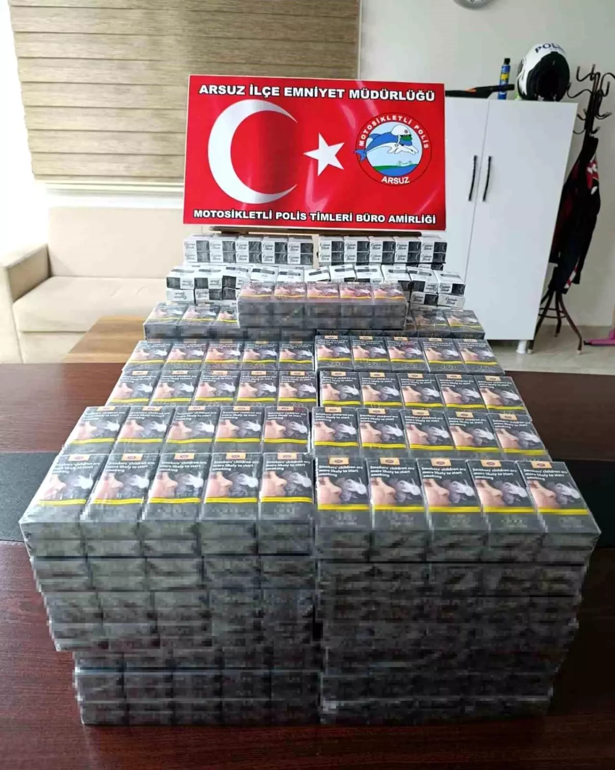 Hatay'da 1414 Paket Gümrük Kaçağı Sigara Ele Geçirildi