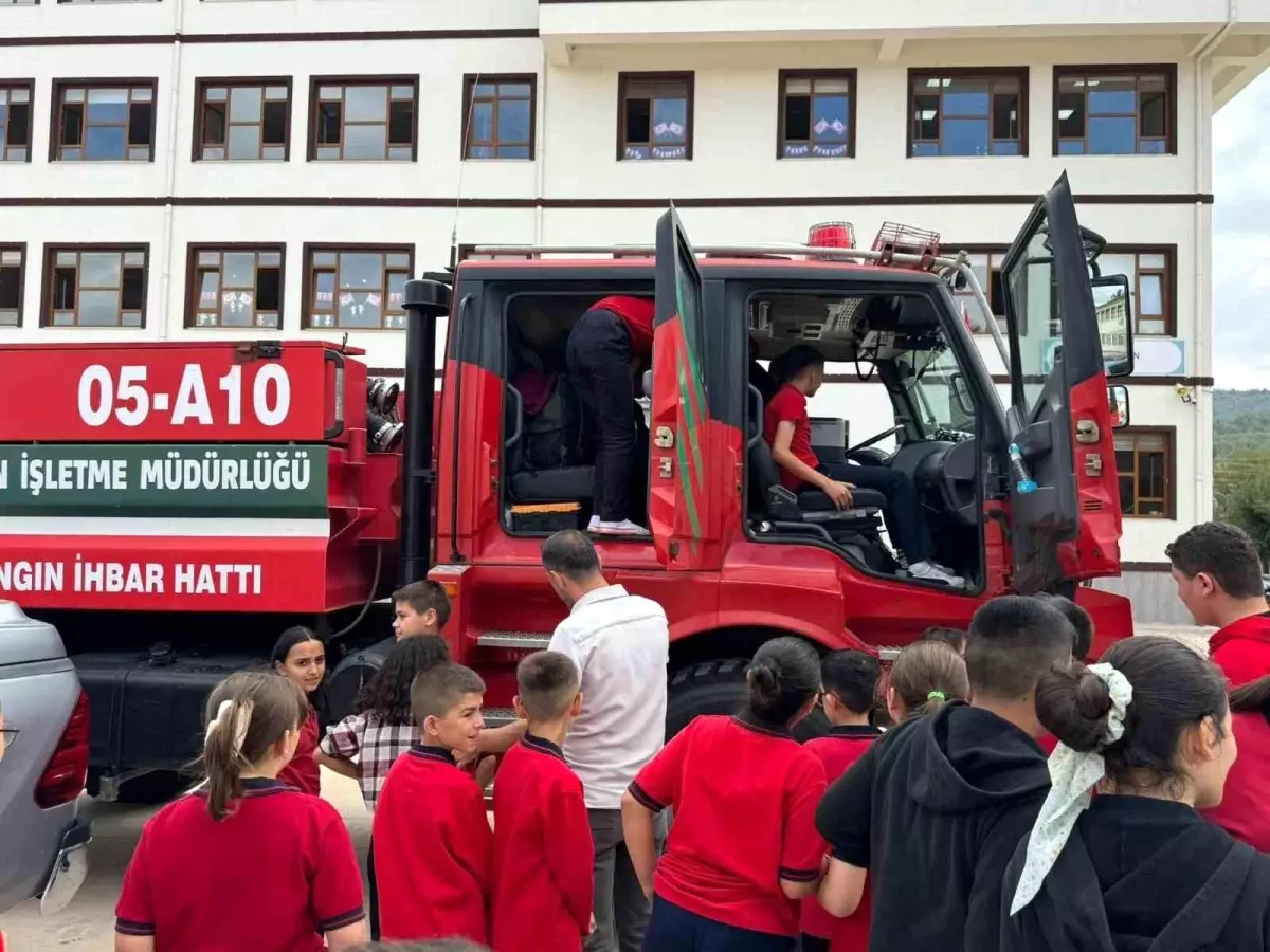 Osmancık'ta Öğrencilere Orman Yangınlarıyla İlgili Eğitim