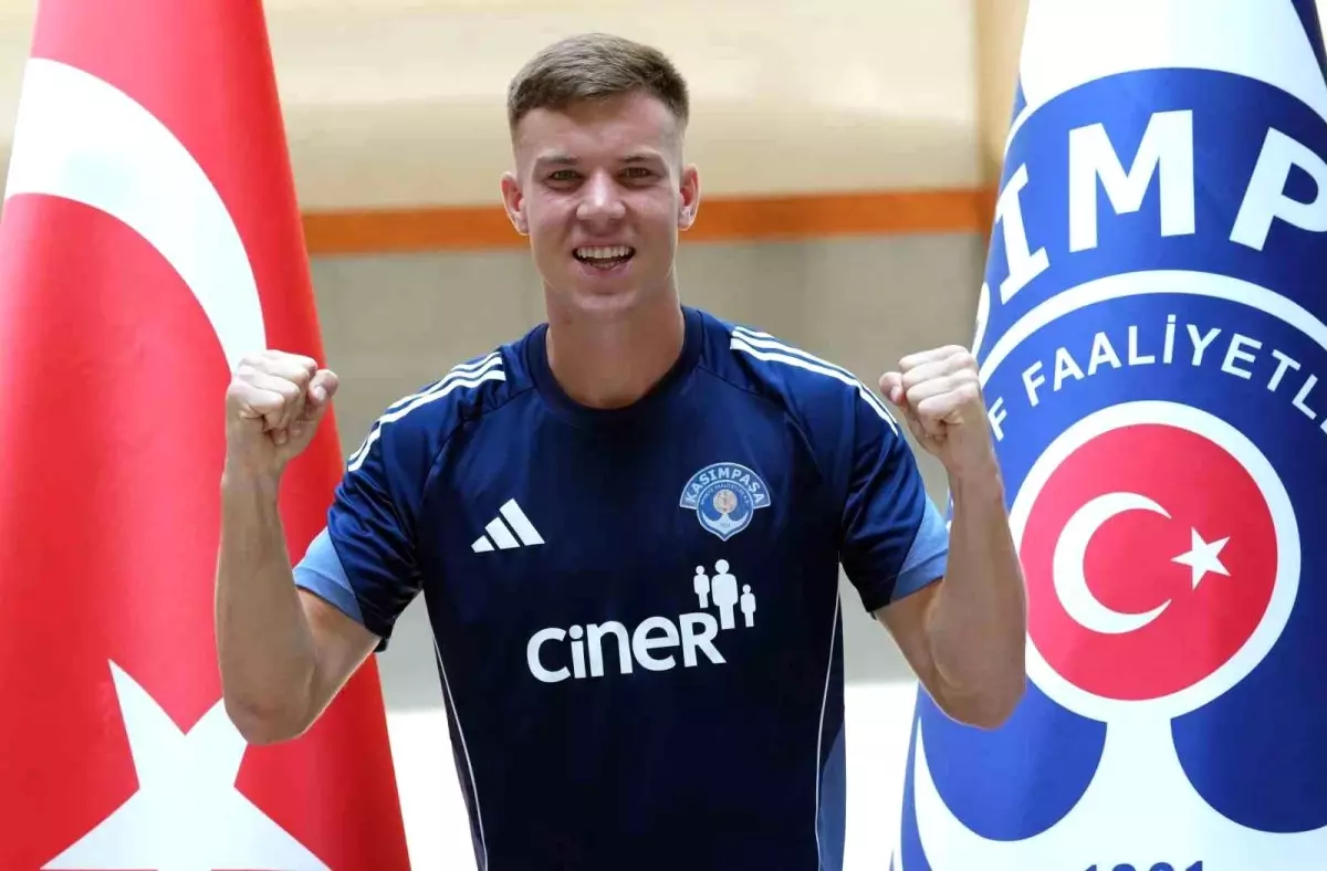 Kasımpaşalı Andri Baldursson'un hayali Premier Lig