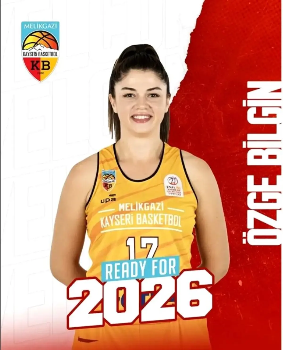 Melikgazi Kayseri Basketbol, Özge Bilgin ile Anlaştı