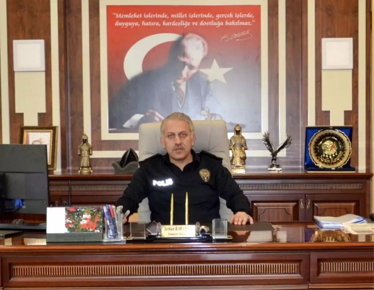 Muş'un Yeni Emniyet Müdürü Melih Kuzudişli Oldu
