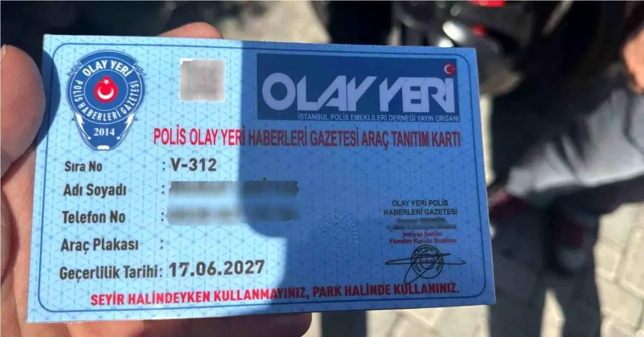 Beşiktaş'ta 'Resmi Hizmete Mahsus' Kartı İle Trafiğe Çıkan Araçlar Soruşturuluyor