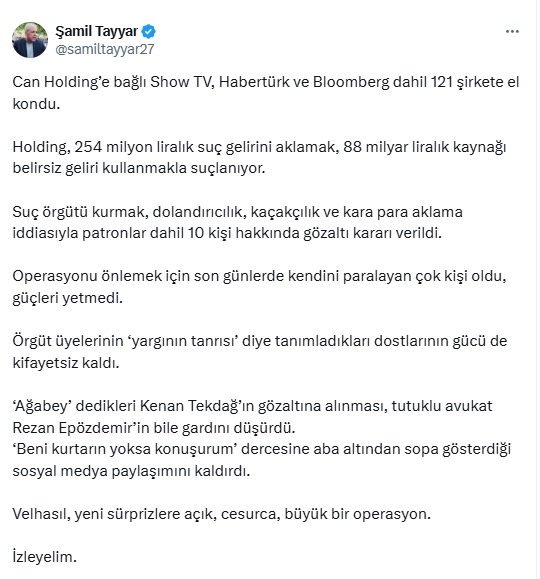 samil tayyar can holding operasyonu onlemek 19035415 5743 m