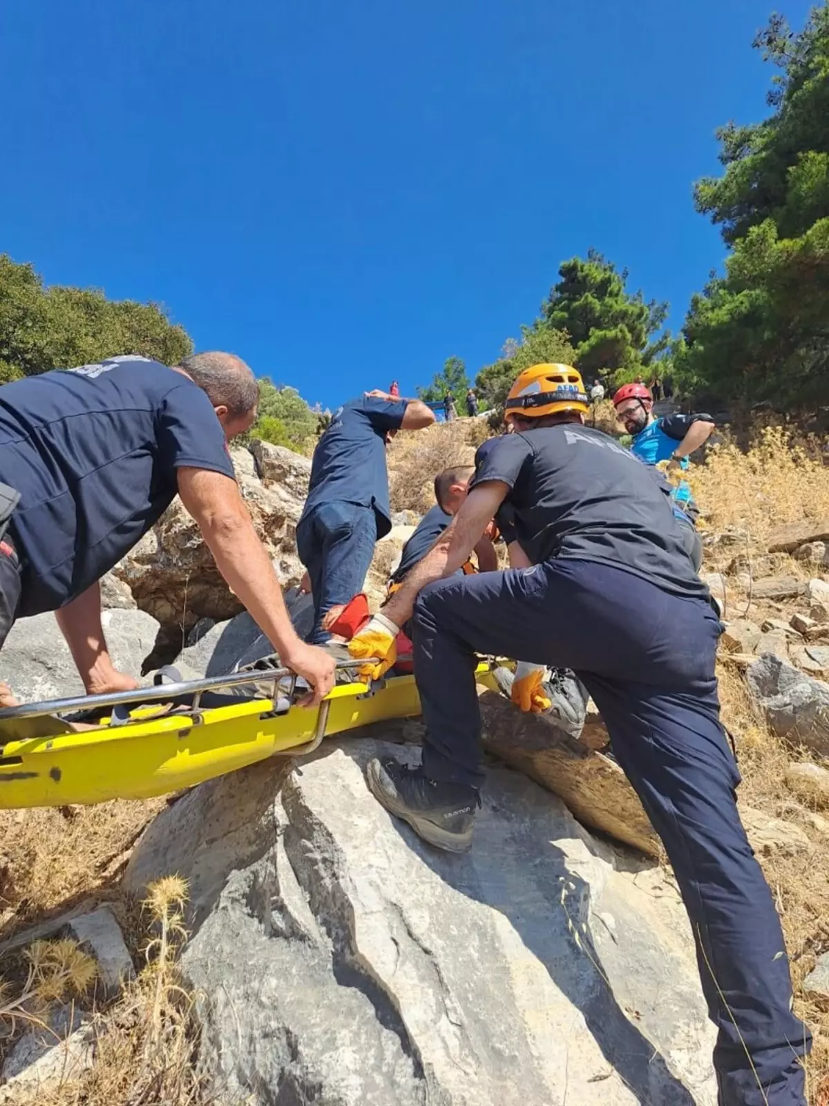 Söke'de Uçuruma Düşen Arıcı Ağır Yaralandı