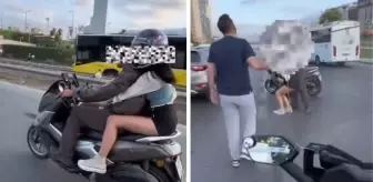Uyarıya kulak asmadılar, dakikalar sonra kaza yaptılar